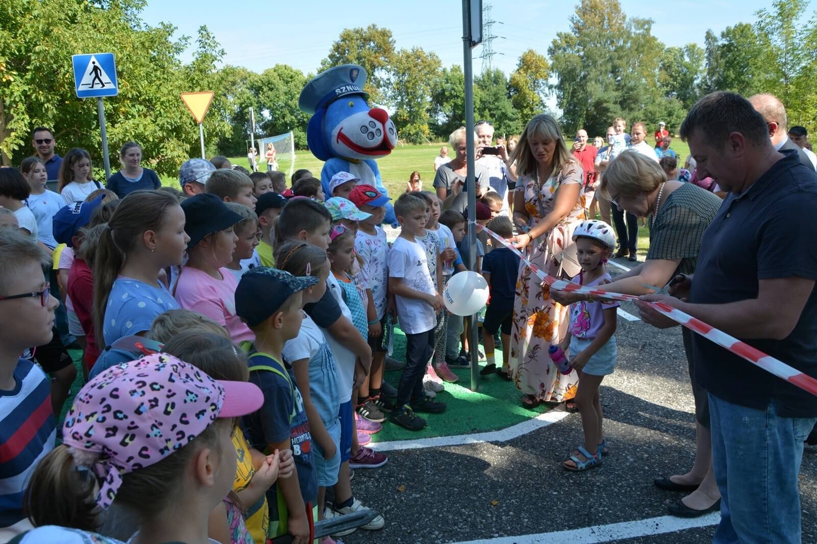 Rowerowe miasteczko w Grzybowicach