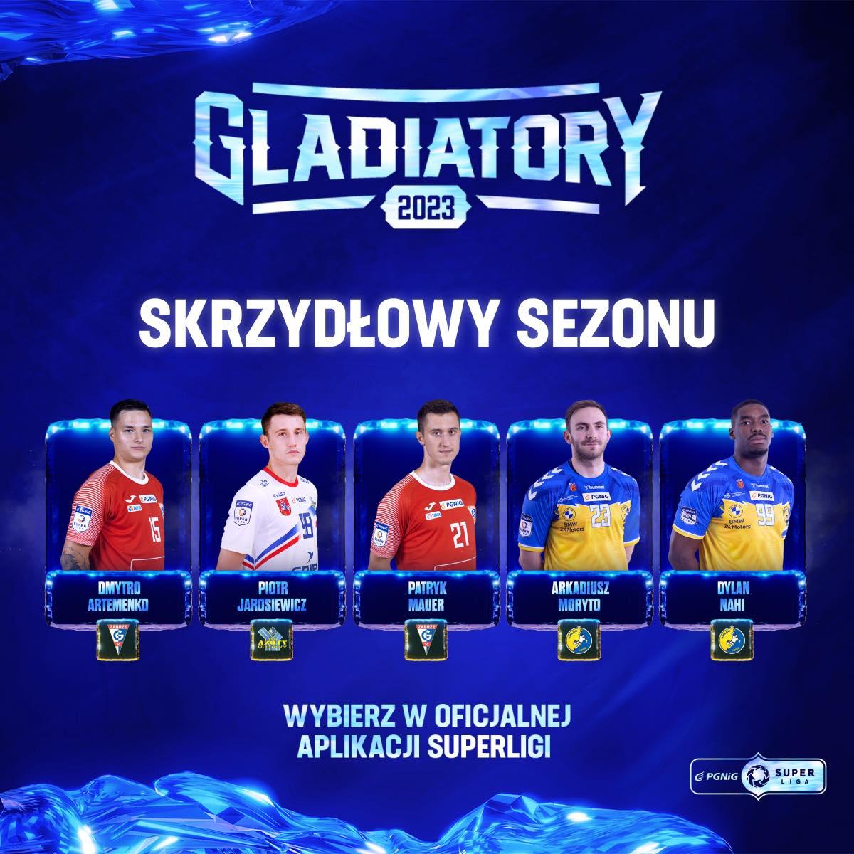 Nominowani do nagród Gladiatory 2023