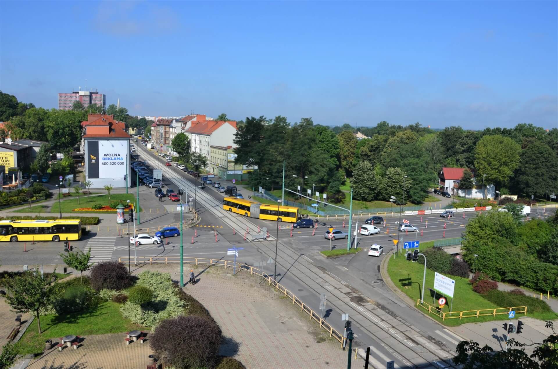 Ulica Wolności III etap remontu
