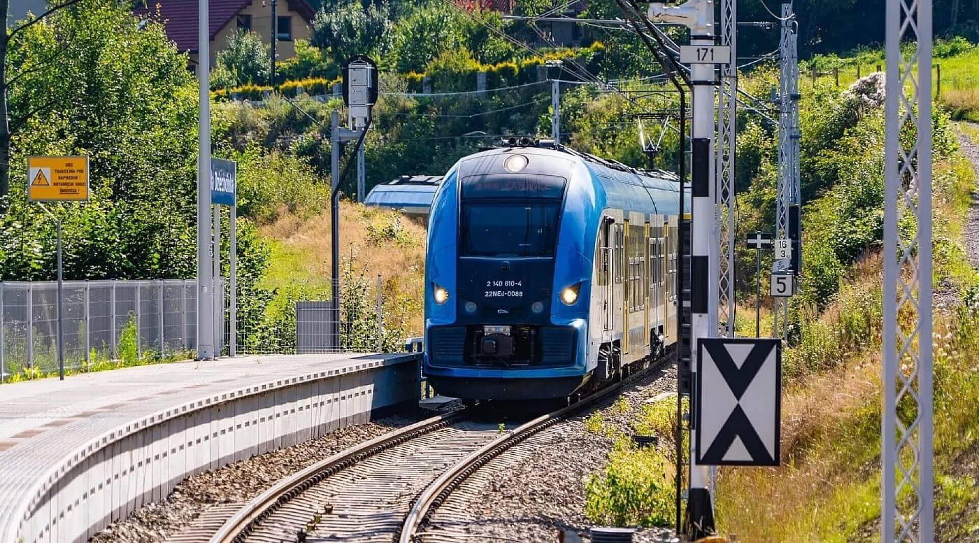 Pociąg Kolei Śląskich Pociąg Kolei Śląskich