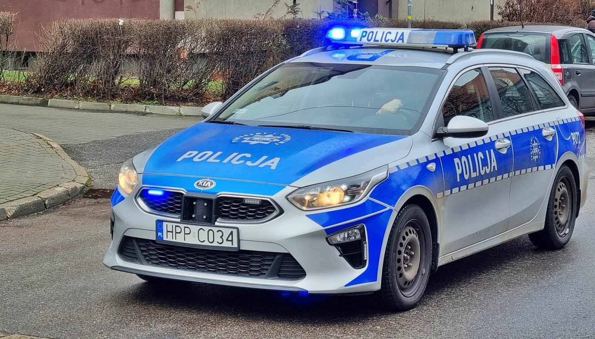 Policja radiowóz Policja radiowóz