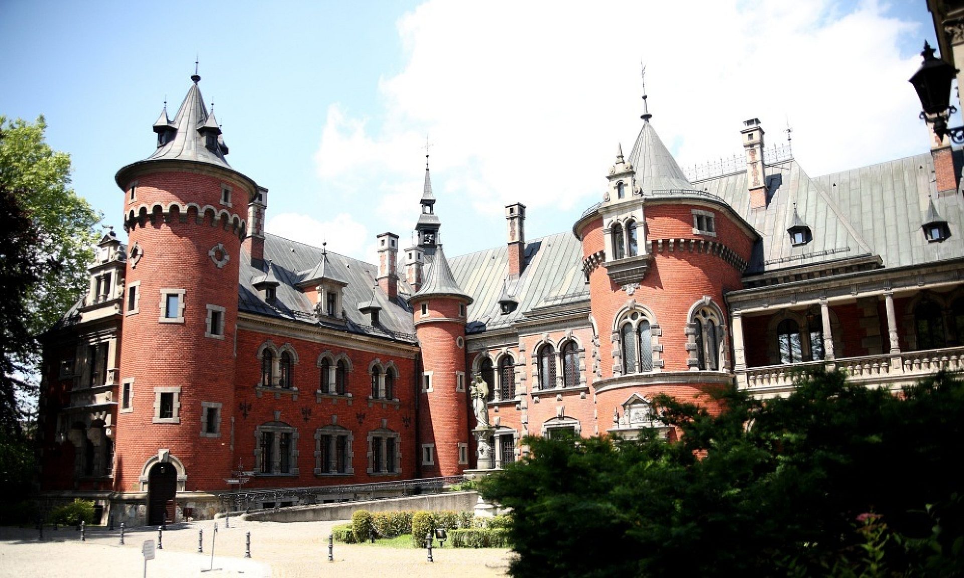 Pałac w Pławniowicach fot W Turkowski arch Muzeum w Gliwicach 2 Pałac w Pławniowicach fot W Turkowski arch Muzeum w Gliwicach 2