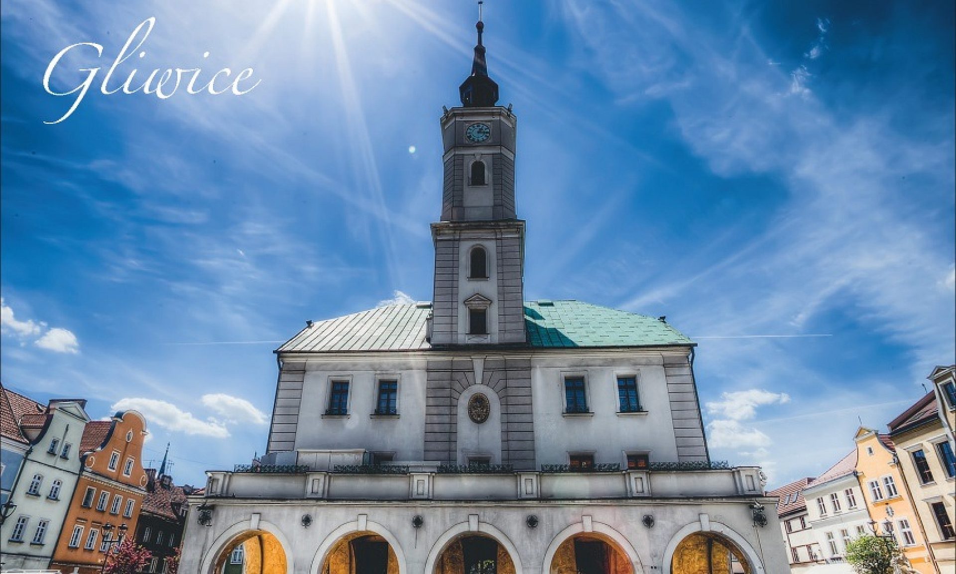 Pocztowka ratusz gliwice Pocztowka ratusz gliwice