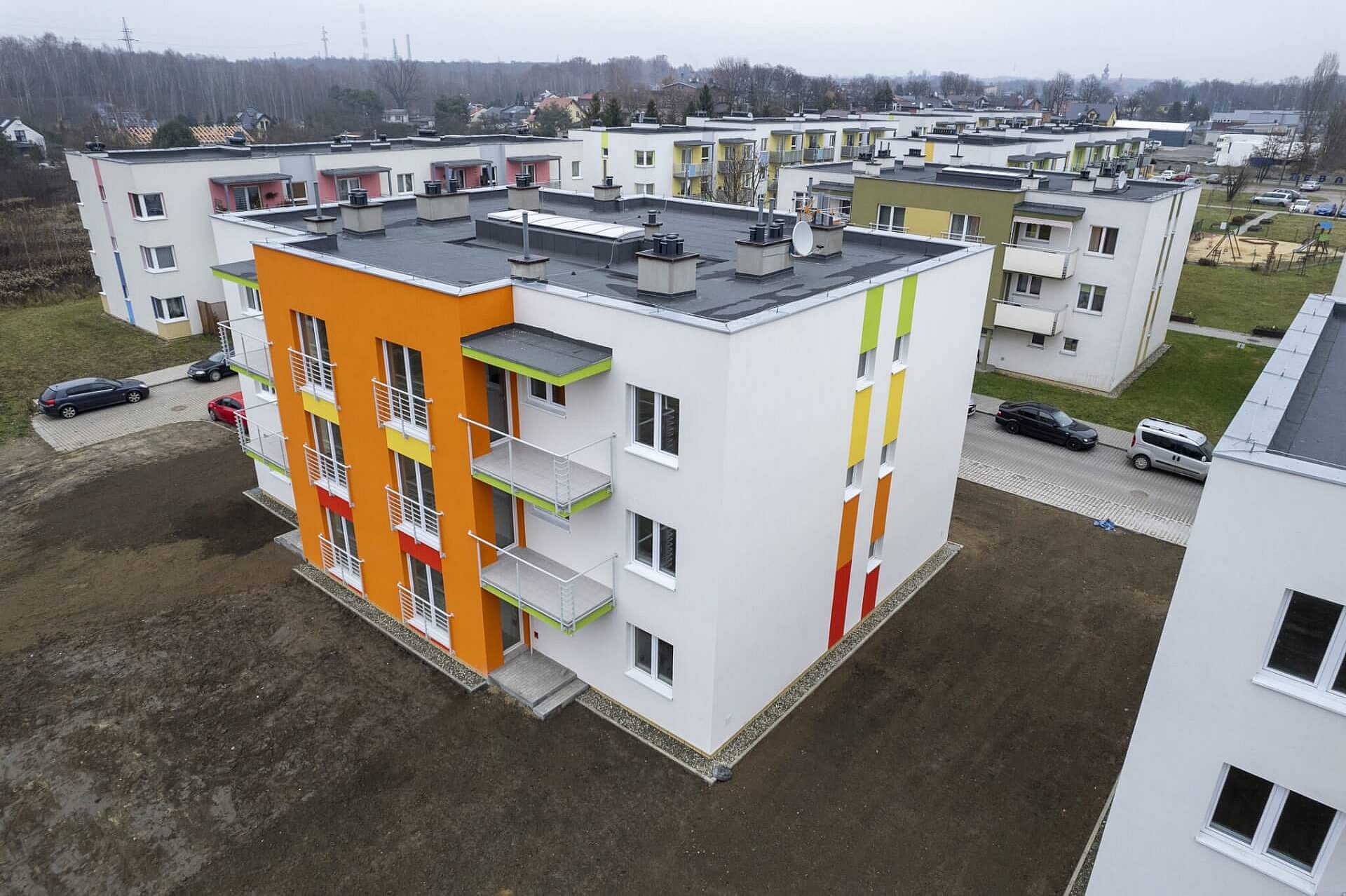 Bloki na Żywieckiej w Zabrzu Bloki na Żywieckiej w Zabrzu