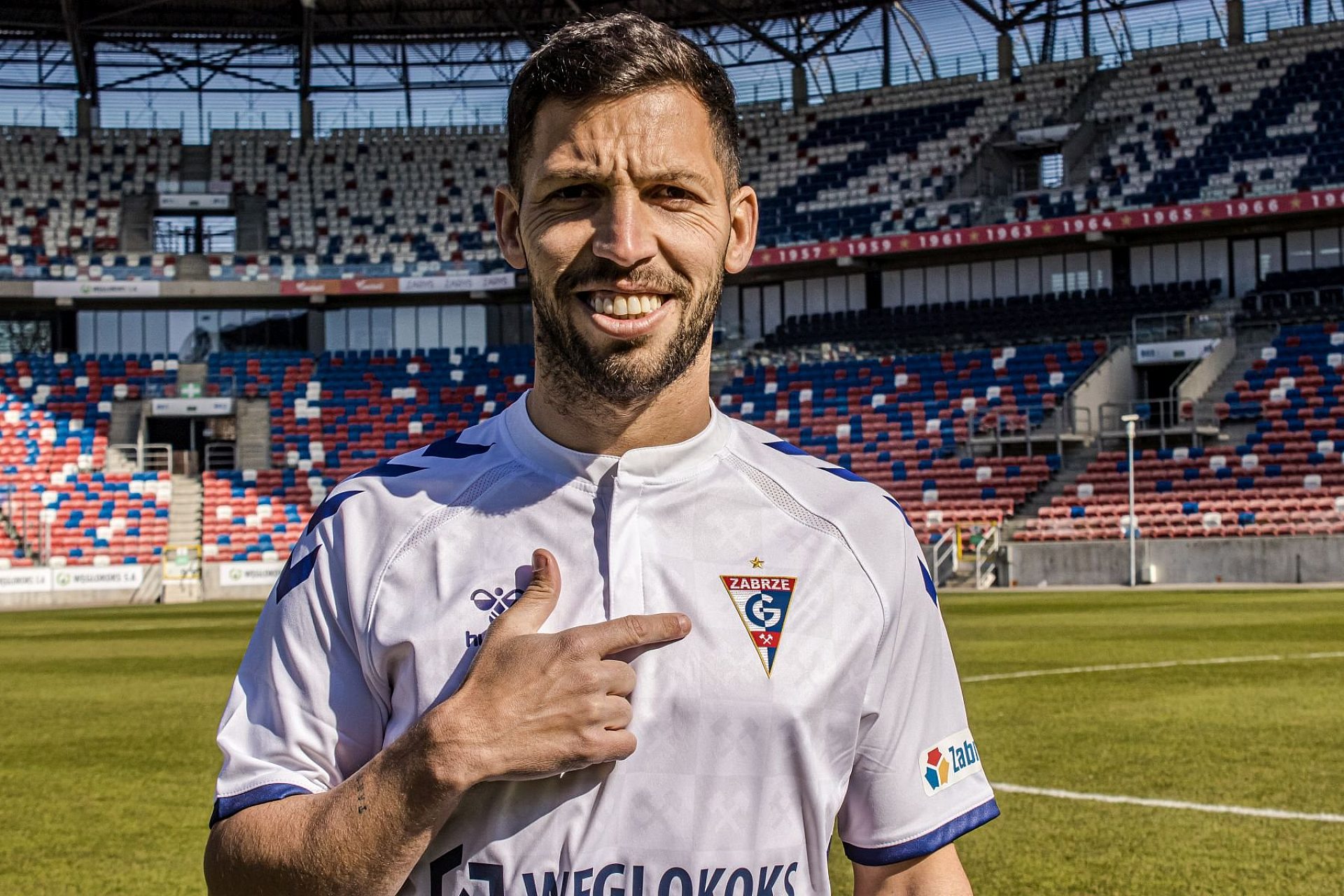 Nowy piłkarz Górnika Zabrze Dani Pacheco Nowy piłkarz Górnika Zabrze Dani Pacheco