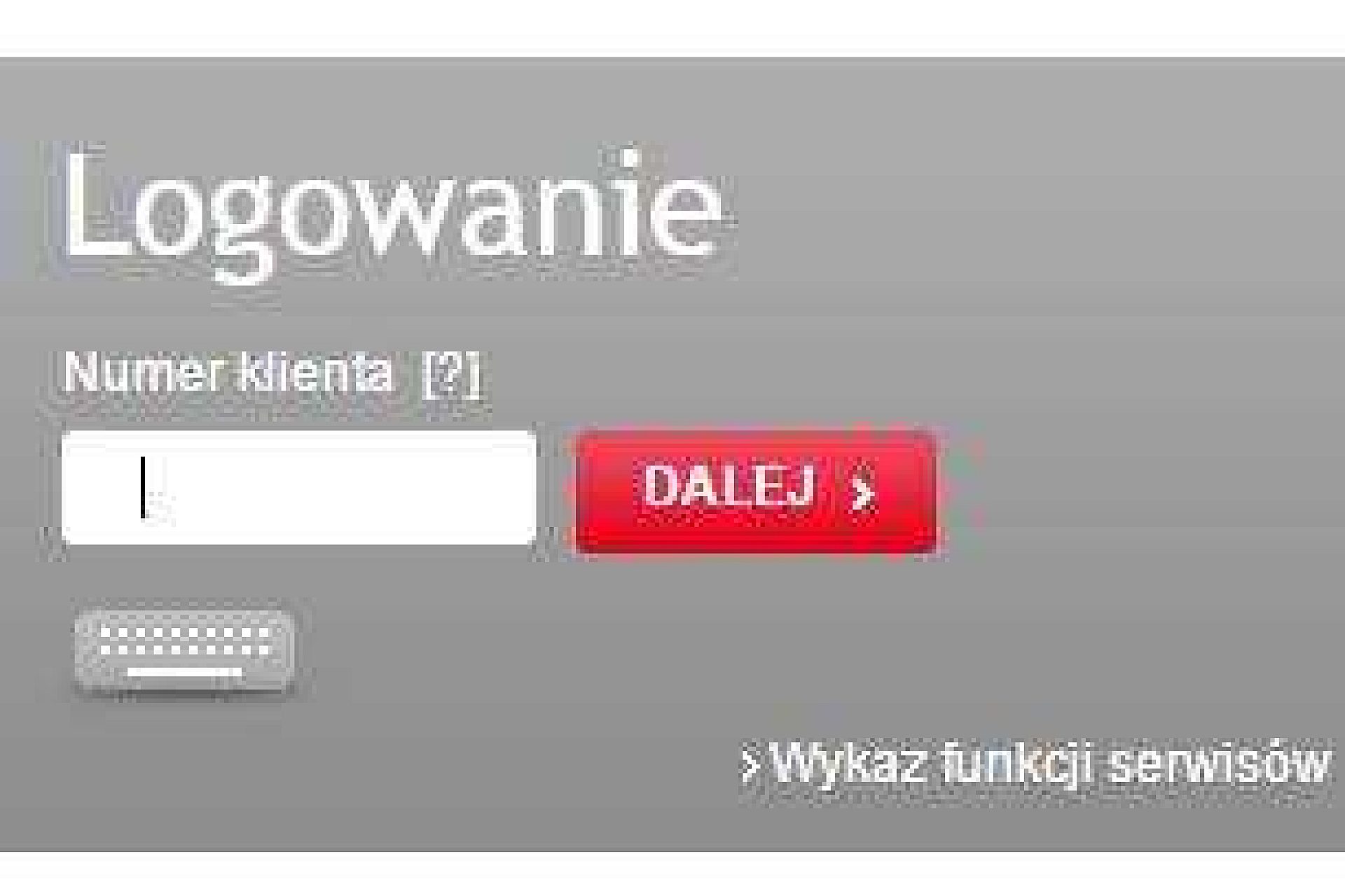 Bank logowanie Bank logowanie