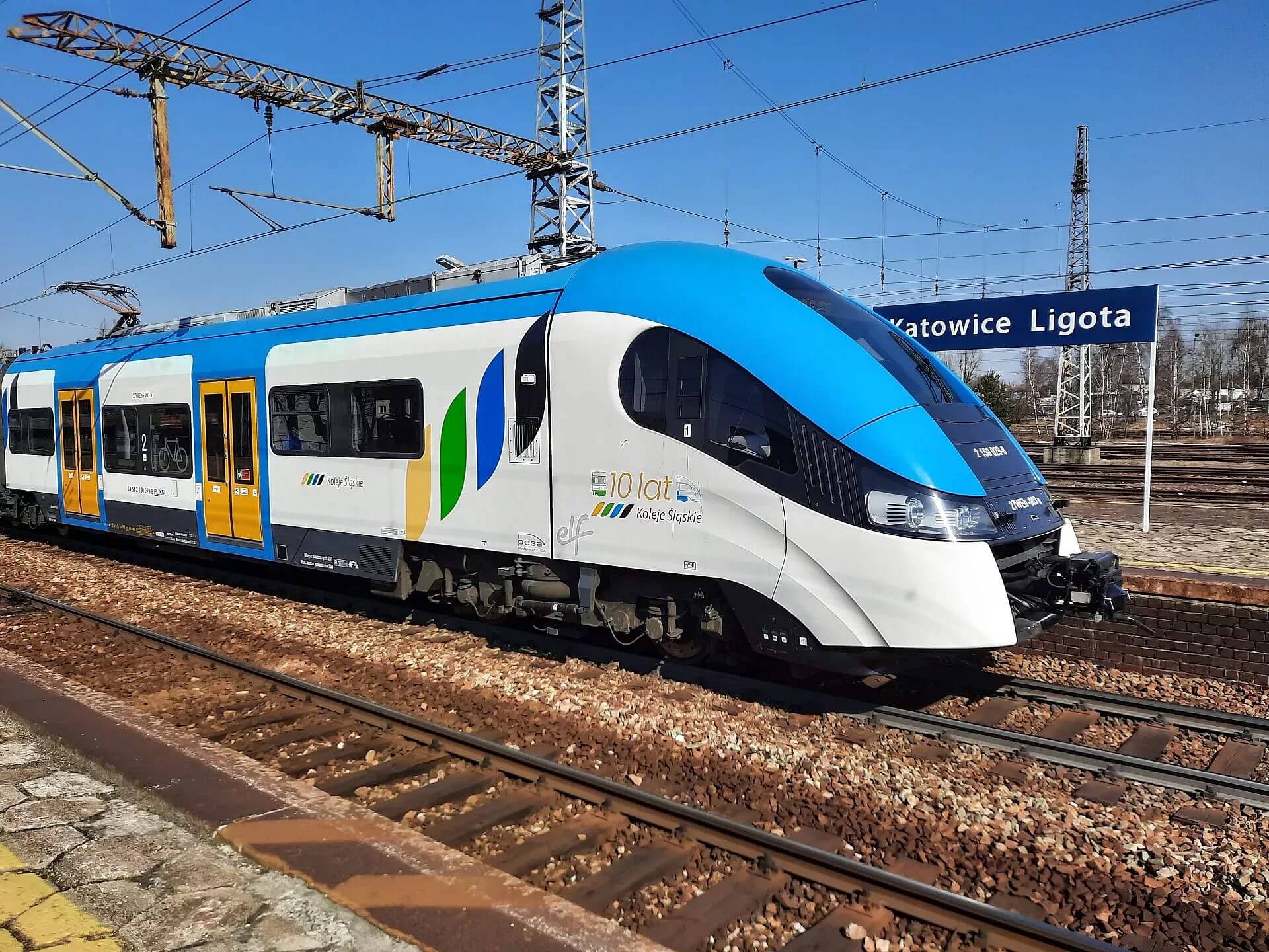 Koleje Śląskie Ligota Katowice 1 jpg Koleje Śląskie Ligota Katowice 1 jpg