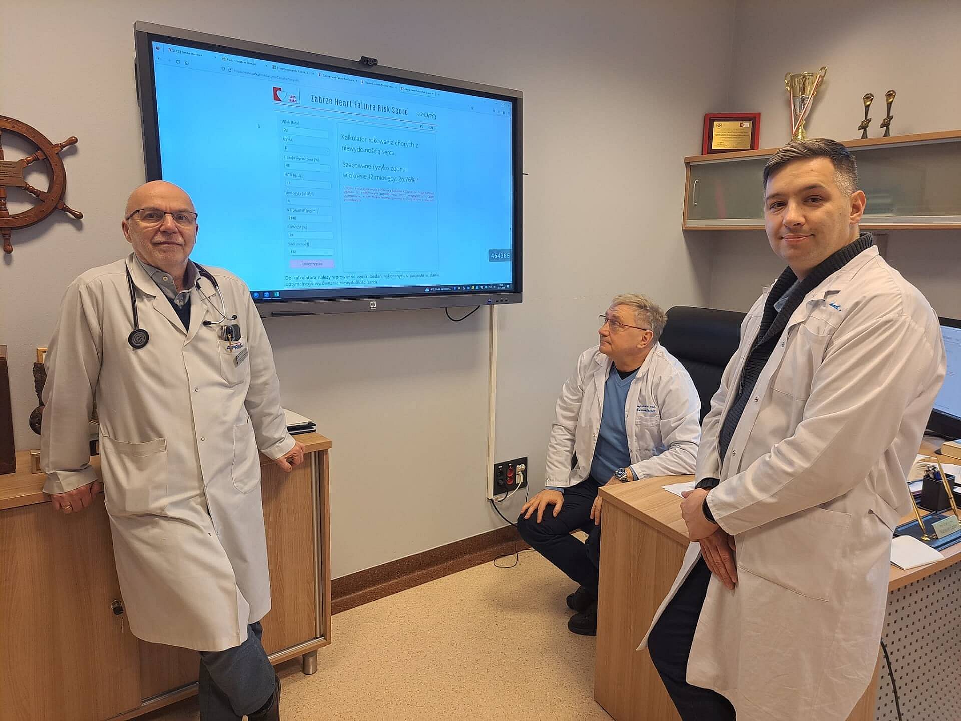 Specjaliści ze Śląskiego Centrum Chorób Serca oraz Śląskiego Uniwersytetu Medycznego opracowali kalkulator niewydolności serca Specjaliści ze Śląskiego Centrum Chorób Serca oraz Śląskiego Uniwersytetu Medycznego opracowali kalkulator niewydolności serca