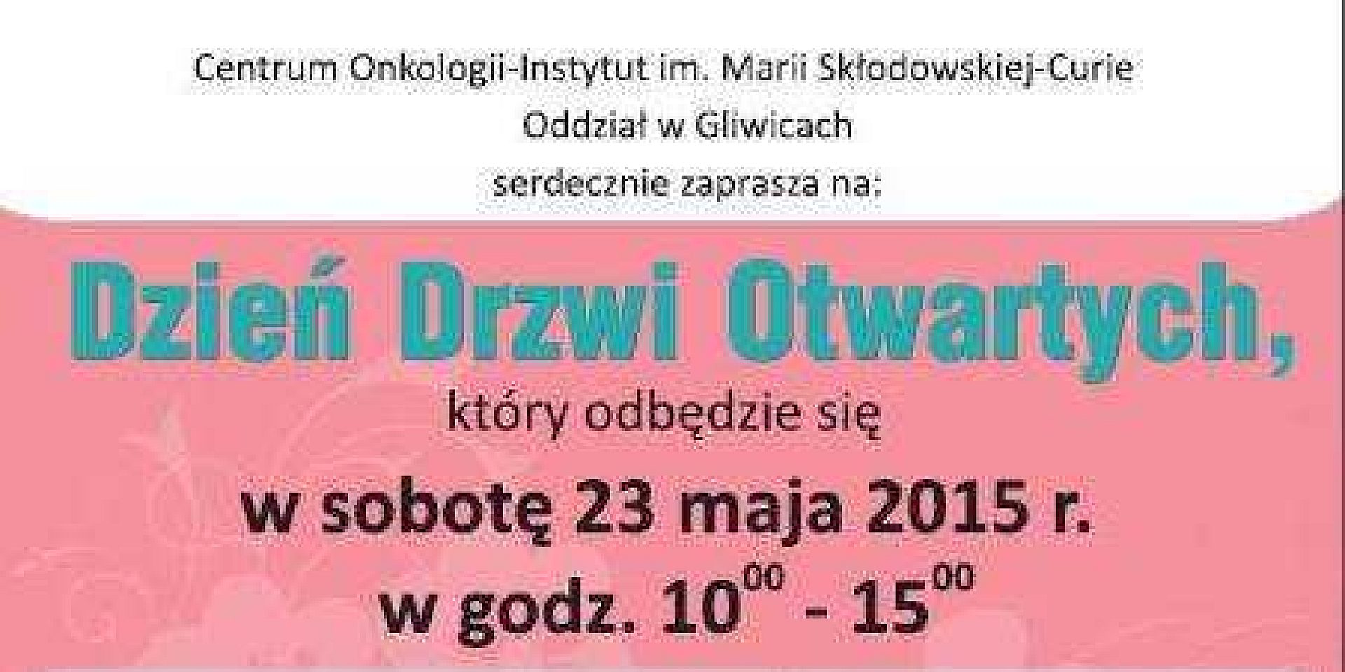 Plakat onkologia mini Plakat onkologia mini