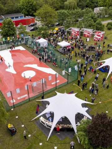 Dzięki projektowi Bundesliga Common Ground zrewitalizowano boisko w Zabrzu Dzięki projektowi Bundesliga Common Ground zrewitalizowano boisko w Zabrzu