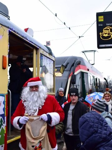 Mikołajowy tramwaj Mikołajowy tramwaj
