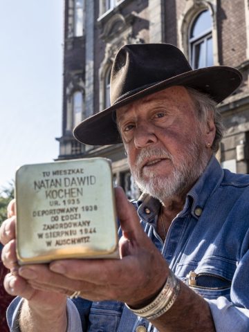 Stolpersteiny na ul. Wolności w Zabrzu Stolpersteiny na ul. Wolności w Zabrzu