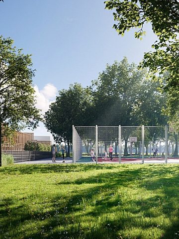 Wizualizacja kompleksu Booster Zabrze Wizualizacja kompleksu Booster Zabrze