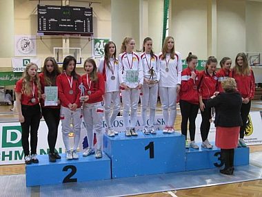 Muszkieter Gliwice Wicemistrzem Polski! Dwa medale dla gliwiczanek 12659632 10153908083534666 1388520033 n