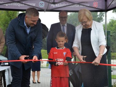 Boisko piłkarskie w OSR „Walka” Boisko piłkarskie w OSR „Walka”