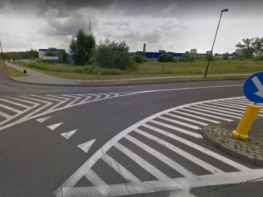 Skrzyżowanie ulic Szkubacza i Mielżyńskiego Skrzyżowanie ulic Szkubacza i Mielżyńskiego