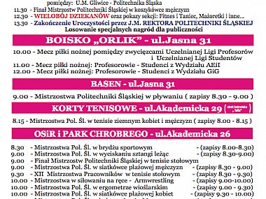 Dzień Sportu na Politechnice Śląskiej Zrzut ekranu 2012 05 9 o 09 21 03