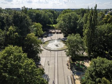 Fontanna w Parku Miejskim