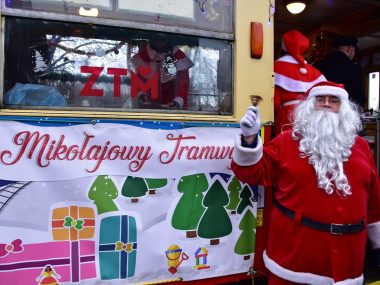 Mikołajowy tramwaj Mikołajowy tramwaj