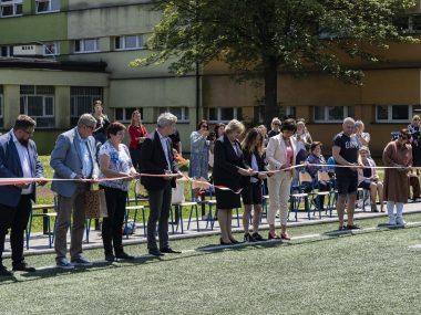Nowe boisko piłkarskie w Zabrzu