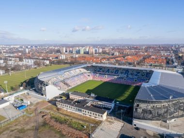 Trybuna zachodnia Areny Zabrze zostanie wyburzona
