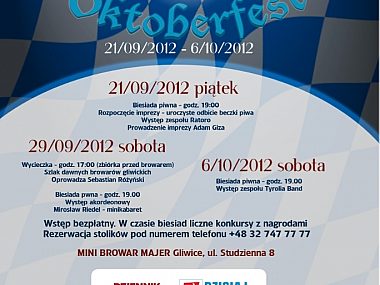 Mocno Gliwicki Oktoberfest po raz drugi A098c094326eb64cac2df93633224d75
