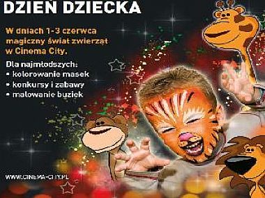 Filmowy Dzień Dziecka Cinema city imax dzie dziecka