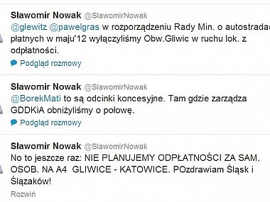 '- Nie planujemy odpłatności. Minister Transportu o A4 E908fb89ce89fd127c38a22d83335314