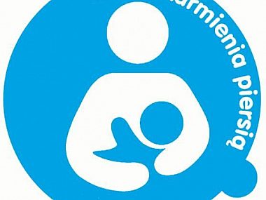 Ukłon miasta wobec mam Strefa karmienia piersia logo