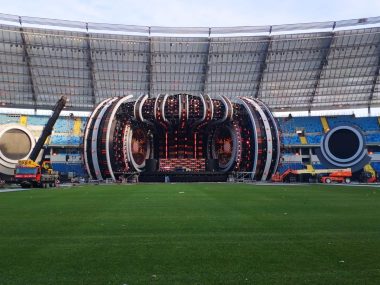 Scena na Stadionie Śląskim