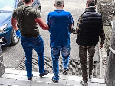 Zatrzymanie pijanego kryminalisty Zatrzymanie pijanego kryminalisty