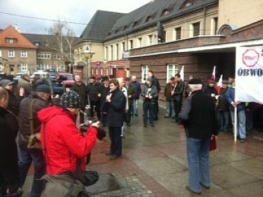 Protest w sprawie odpłatności za obwodnicę. Jest w tym dużo hipokryzji - twierdzi Zygmunt Frankiewicz Zdjcie