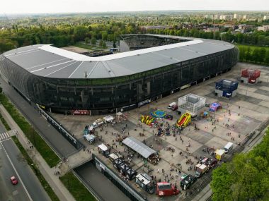 Żarciowozy przy Arenie Zabrze
