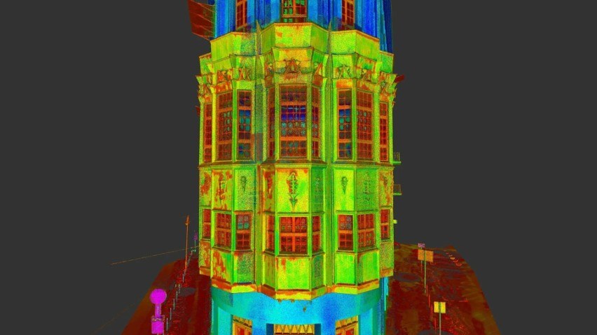 Admiralspalast zeskanowany laserowo 6