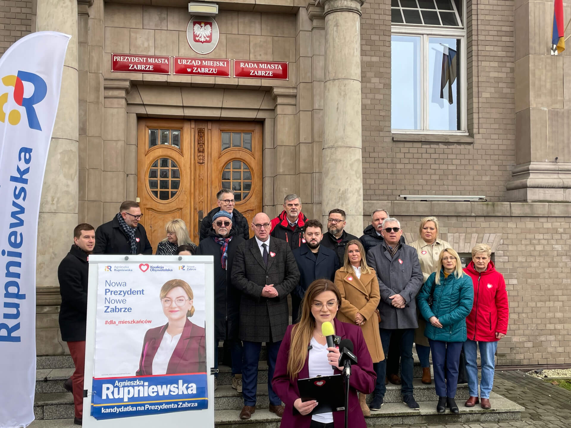 Agnieszka Rupniewska przedstawiła program wyborczy Agnieszka Rupniewska przedstawiła program wyborczy