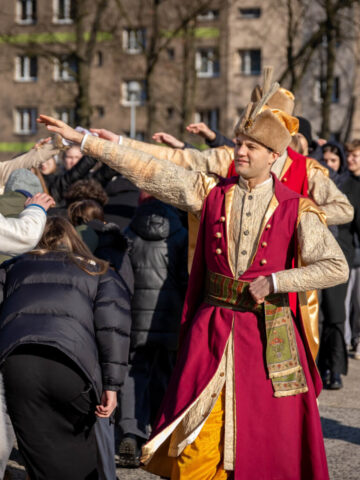 Polonez maturzystów w Zabrzu Polonez maturzystów w Zabrzu