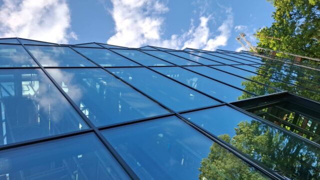 Nowa szklarnia w Miejskim Ogrodzie Botanicznym w Zabrzu Nowa szklarnia w Miejskim Ogrodzie Botanicznym w Zabrzu