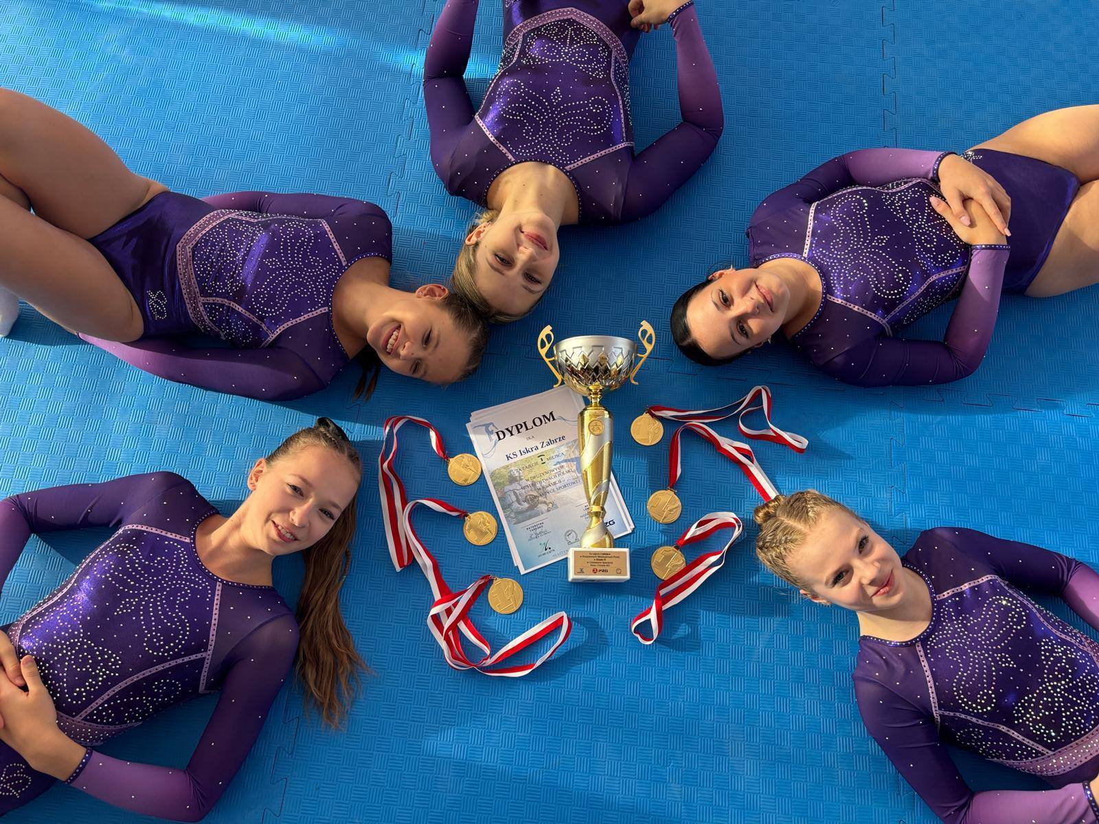 Iskra Zabrze podczas Drużynowych Mistrzostw Polski