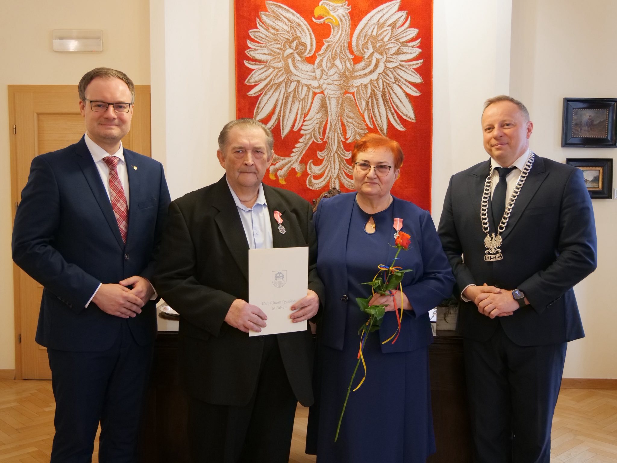 Małżeńskie jubileusze w Zabrzu